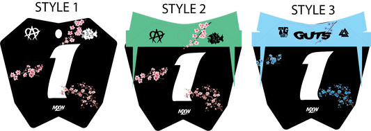 Cherry Blossom Rtr Front Plate Decal