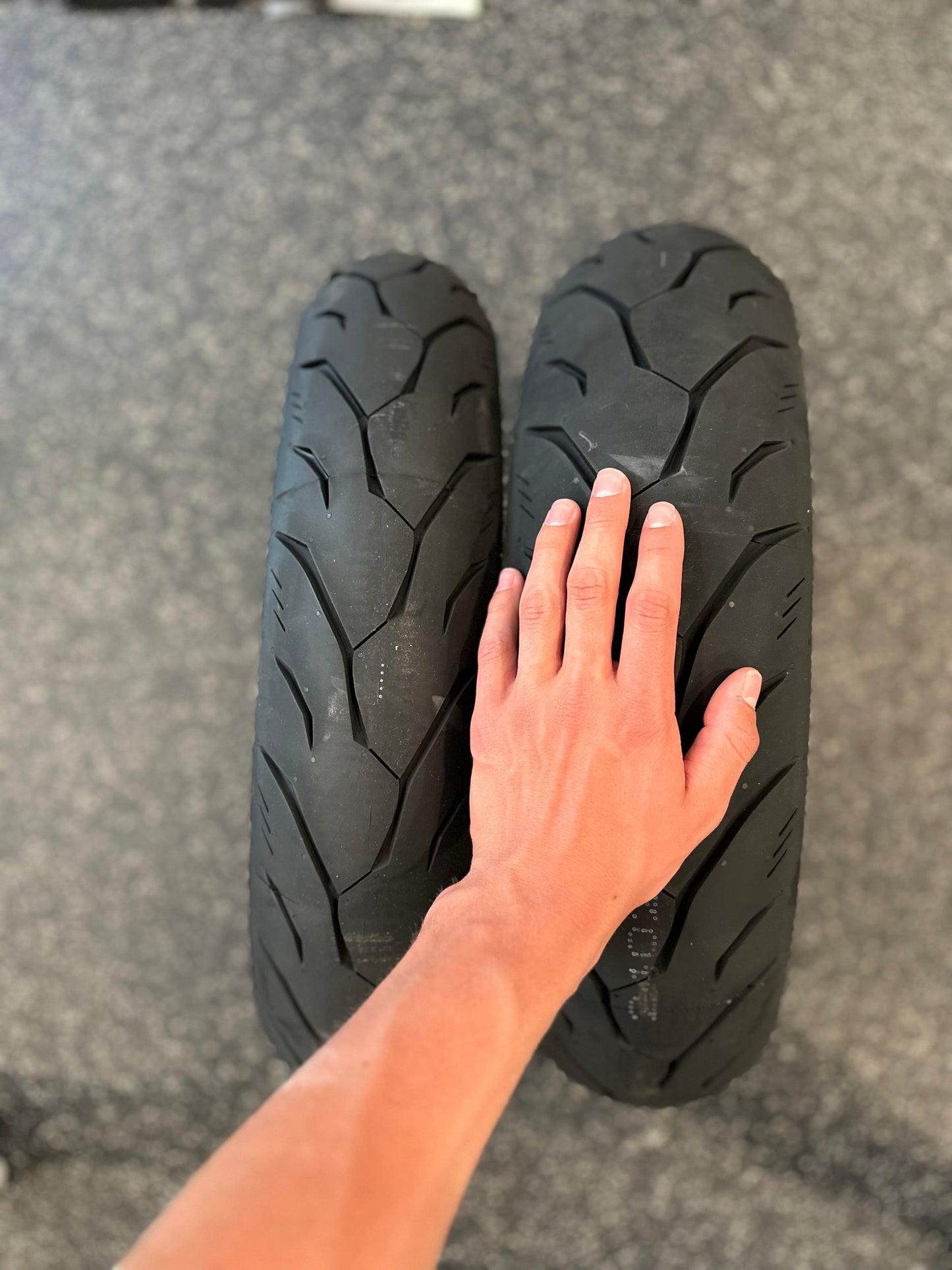 Meryx Wide Chrome Supermotos (4.25 Rear/3.5 Front)