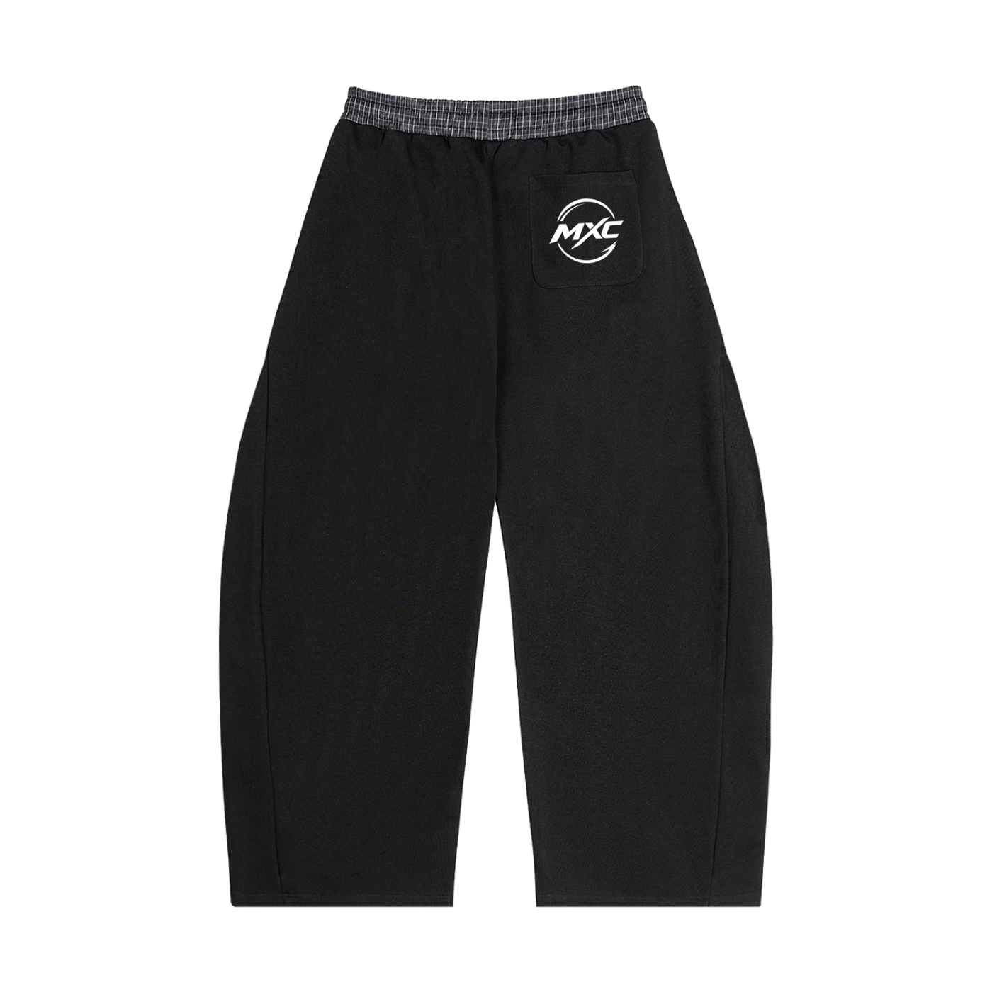 MXC Plaid Waistband Barrel Sweatpants